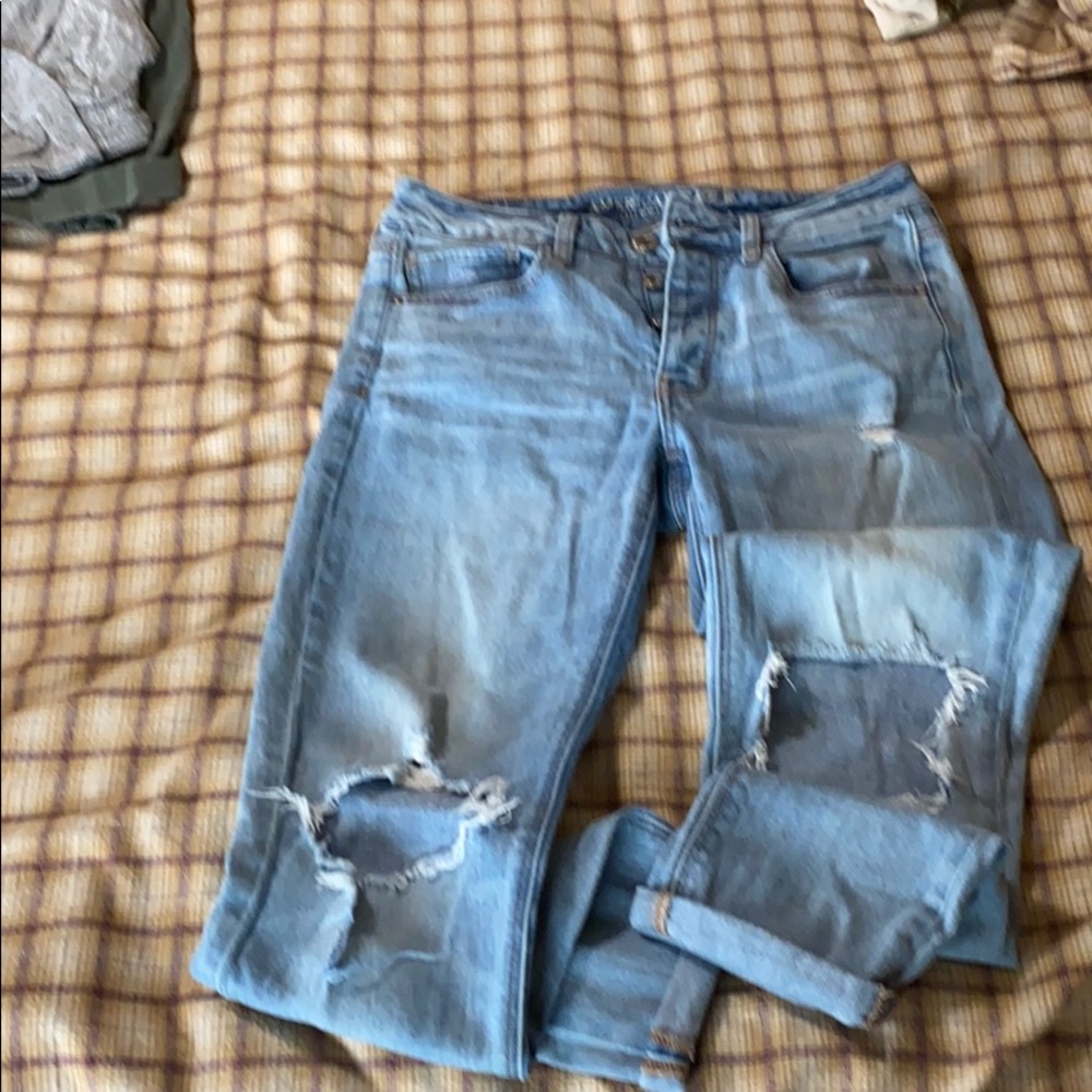 American Eagle Tom-girl jeans